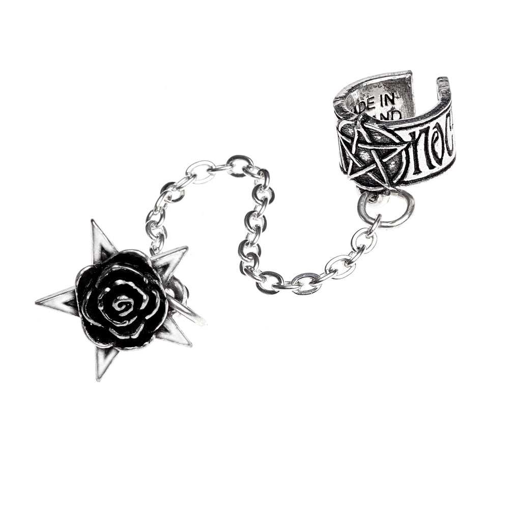 Alchemy Gothic Rosa Nocta Earcuff - Alchemy Gothic - Flyclothing LLC