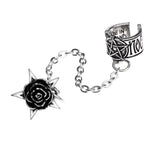 Alchemy Gothic Rosa Nocta Earcuff - Alchemy Gothic - Flyclothing LLC