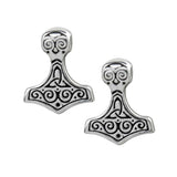Alchemy Metal-Wear Thor Hammer Earstuds - Alchemy Gothic - Flyclothing LLC