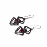 Alchemy Gothic Black Widow Earrings - Alchemy Gothic - Flyclothing LLC