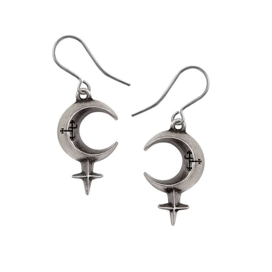 Alchemy Gothic Crowley's Spirit Board Earrings - Alchemy Gothic - Flyclothing LLC