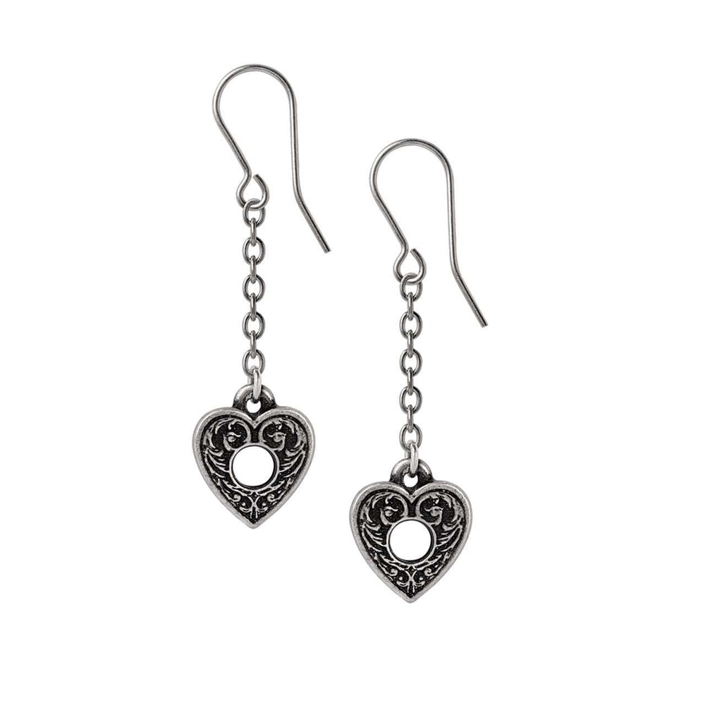 Alchemy Gothic Planchette Droppers Earrings - Alchemy Gothic - Flyclothing LLC
