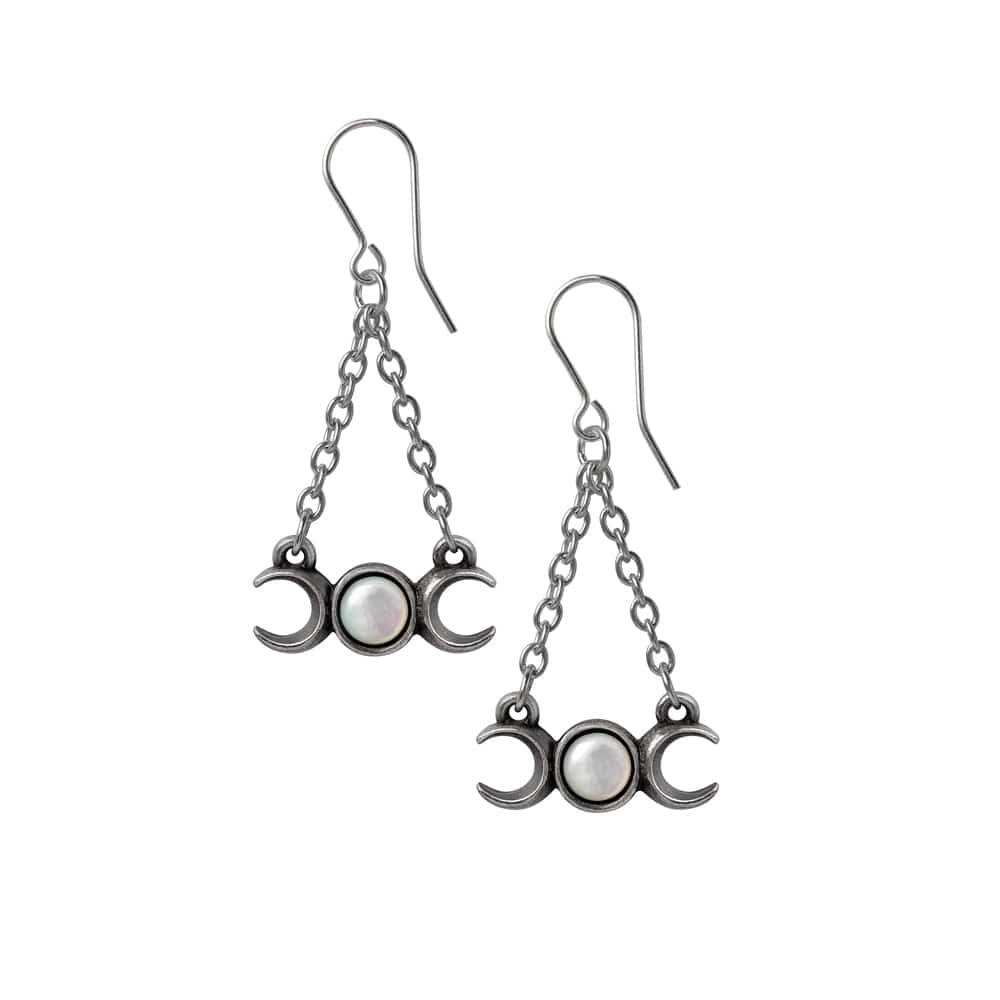 Alchemy Gothic Wiccan Moon Droppers - Alchemy Gothic - Flyclothing LLC