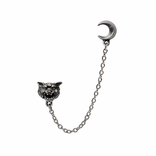 Alchemy Howl Earring Cuff Stud Single - Alchemy Gothic - Flyclothing LLC