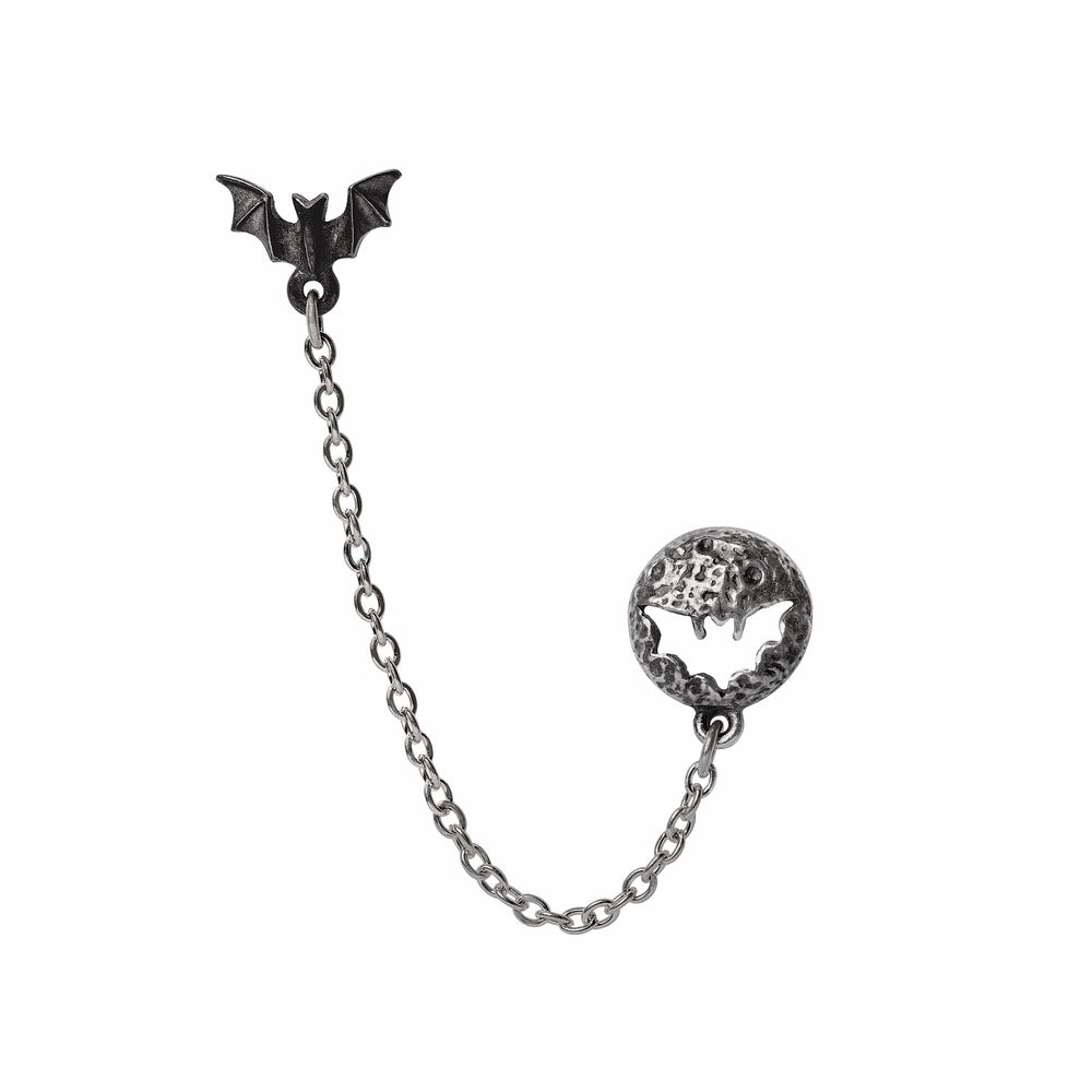 Alchemy Luna Roost Earring Cuff Stud Single - Alchemy Gothic - Flyclothing LLC