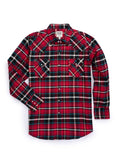 Men's Ely Cattleman Long Sleeve Flannel Plaid Western Snap Shirt - Ely Cattleman - Flyclothing LLC
