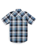 Men's Ely Cattleman Short Sleeve Plaid Western Snap Shirt - Ely Cattleman - Flyclothing LLC