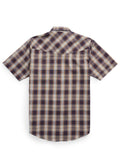 Men's Ely Cattleman Short Sleeve Plaid Western Snap Shirt - Ely Cattleman - Flyclothing LLC