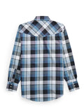 Men's Ely Cattleman Long Sleeve Plaid Western Snap Shirt - Ely Cattleman - Flyclothing LLC