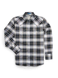 Men's Ely Cattleman Long Sleeve Western Wrinkle Resistant Plaid Shirt - Ely Cattleman - Flyclothing LLC
