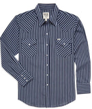 Men's Ely Cattleman Long Sleeve Stripe Western Snap Shirt - Ely Cattleman - Flyclothing LLC