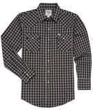 Men's Ely Cattleman Long Sleeve Plaid Western Snap Shirt - Ely Cattleman - Flyclothing LLC