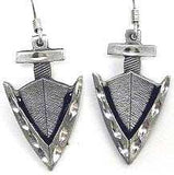 Dangle Earrings - Ankh - Siskiyou Originals - Flyclothing LLC