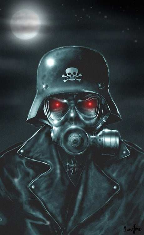 Black Market Art Company Evil Soldier Print - Black Market Art Company - Flyclothing LLC