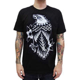 Black Market Art Company Eagle Rain Men's T-Shirt - Black Market Art Company - Flyclothing LLC
