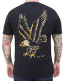 Black Market Art Company Eagle Men's T-Shirt - Black Market Art Company - Flyclothing LLC