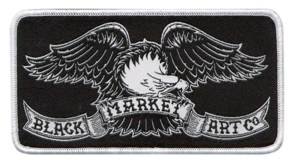 Black Market Art Company Black Market Eagle Patch Print - Black Market Art Company - Flyclothing LLC