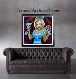 Black Market Art Company Eat Me Drink Me Print - Black Market Art Company - Flyclothing LLC