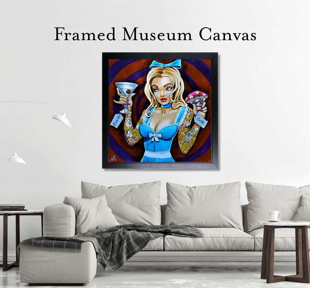 Black Market Art Company Eat Me Drink Me Print - Black Market Art Company - Flyclothing LLC