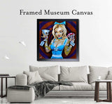 Black Market Art Company Eat Me Drink Me Print - Black Market Art Company - Flyclothing LLC