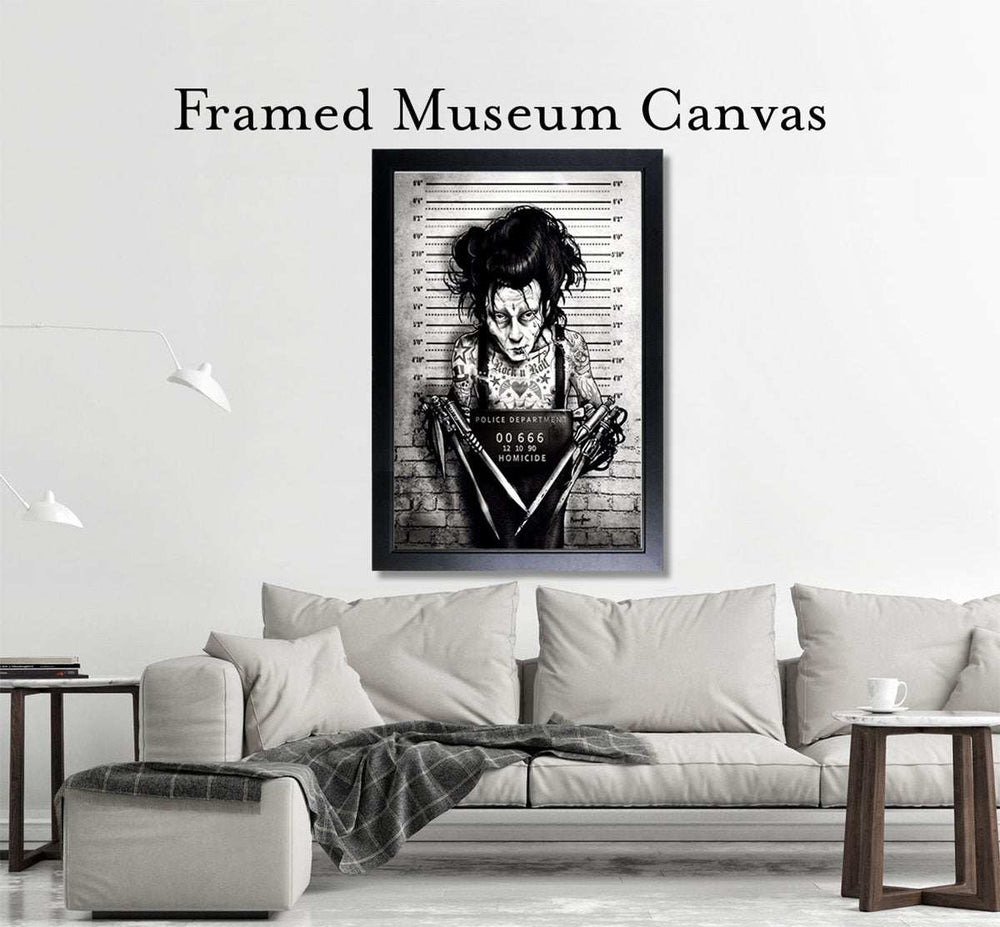 Black Market Art Company Eddie Mugshot Print - Black Market Art Company - Flyclothing LLC