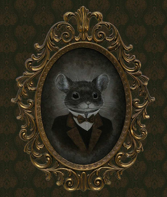 Black Market Art Company Edgar Smoke Print - Black Market Art Company - Flyclothing LLC