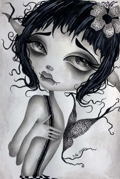 Black Market Art Company Elle Print - Black Market Art Company - Flyclothing LLC