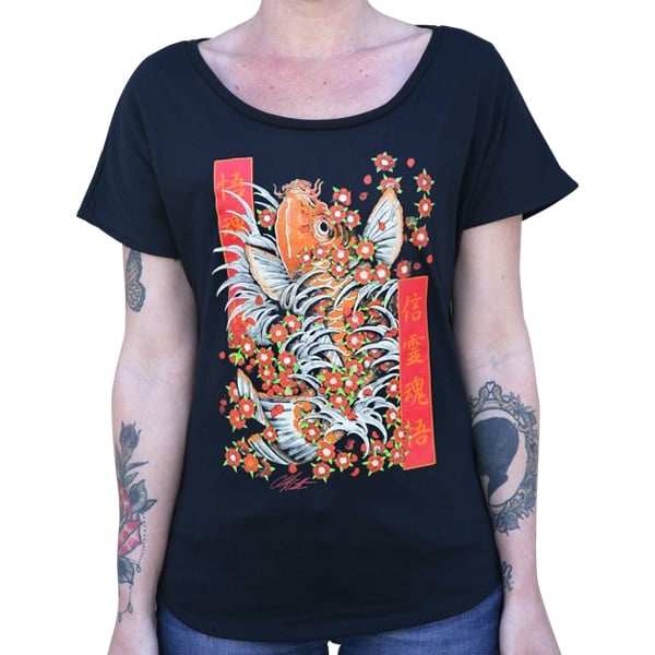 Black Market Art Company Enlightenment Women's Dolman T-Shirt - Black Market Art Company - Flyclothing LLC