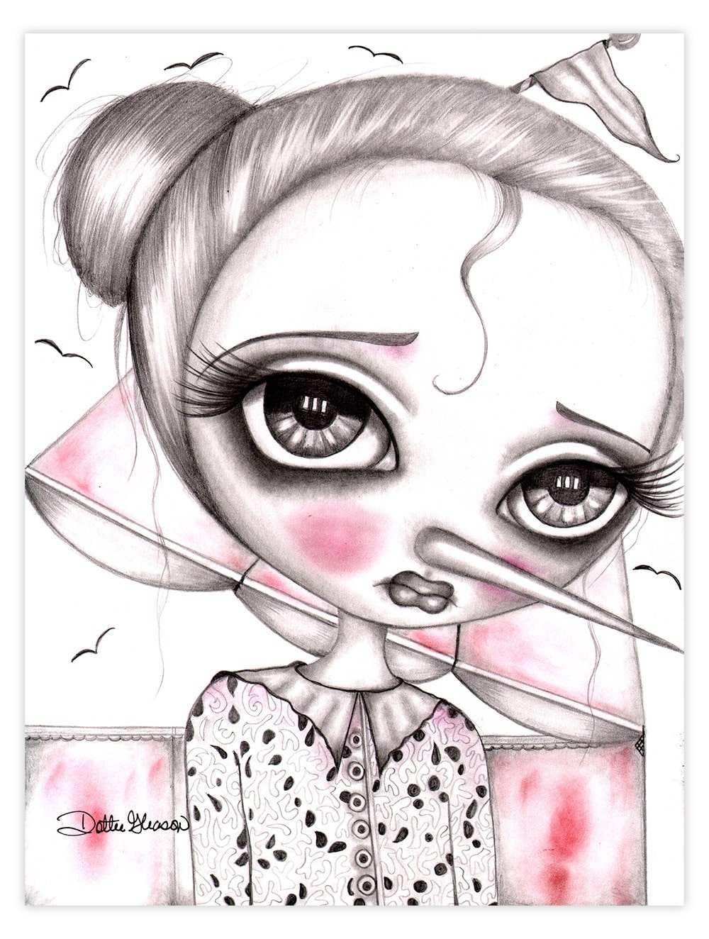 Black Market Art Company Estella Print - Black Market Art Company - Flyclothing LLC