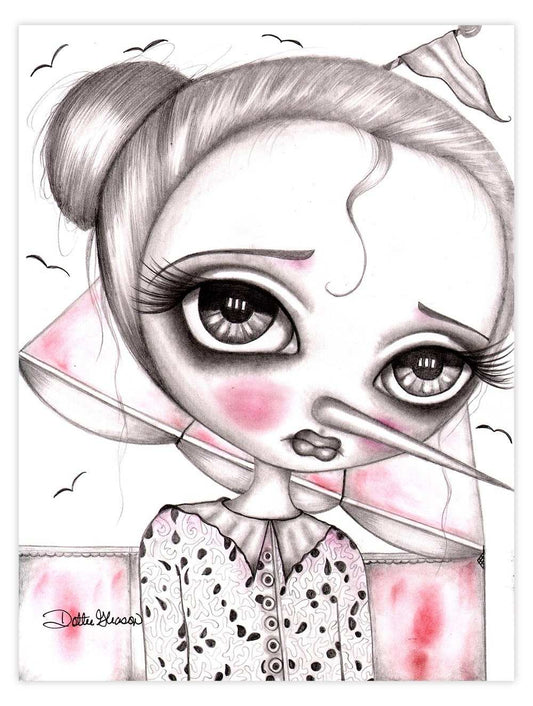 Black Market Art Company Estella Print - Black Market Art Company - Flyclothing LLC