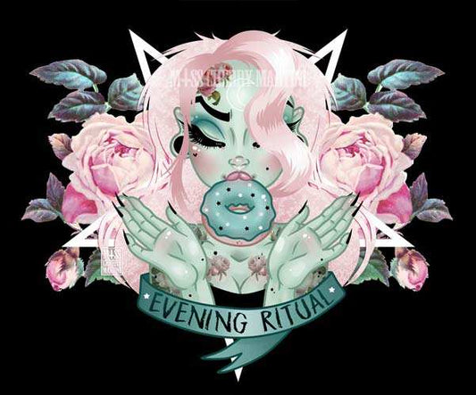 Black Market Art Company Evening Ritual Print - Black Market Art Company - Flyclothing LLC