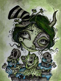 Black Market Art Company Explicit Zombie Girl Print - Black Market Art Company - Flyclothing LLC