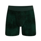 The Extravagance | Dark Green Velvet Ball Hammock Pouch® Boxer - Shinesty - Flyclothing LLC
