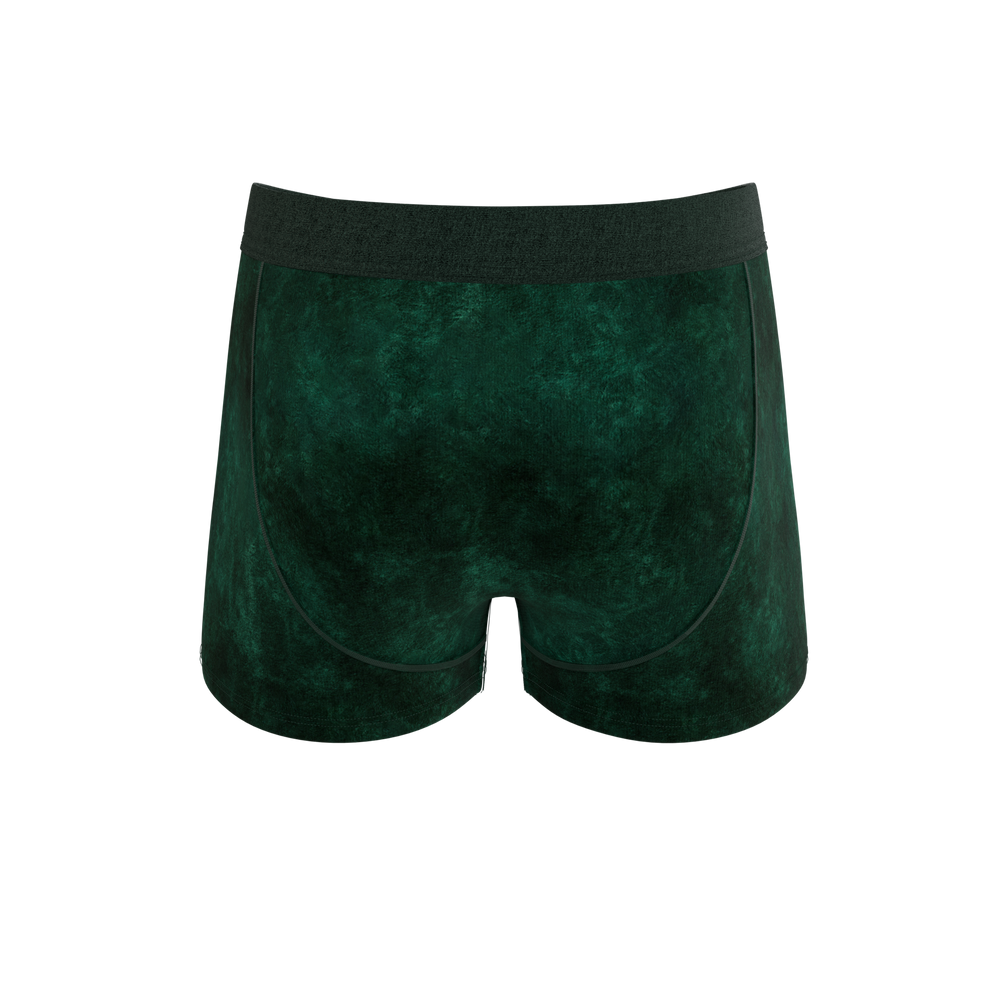 The Extravagance | Dark Green Velvet Trunk Underwear - Shinesty - Flyclothing LLC