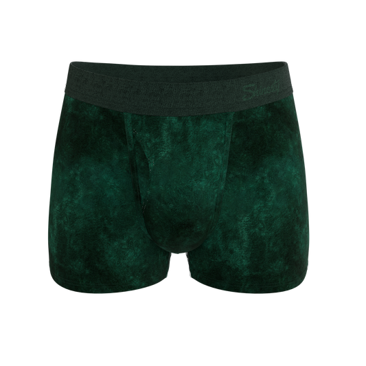 The Extravagance | Dark Green Velvet Trunk Underwear - Shinesty - Flyclothing LLC
