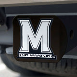 Maryland Terrapins Black Metal Hitch Cover with Metal Chrome 3D Emblem - Maryland - Flyclothing LLC