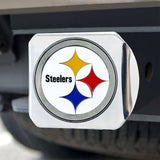 Pittsburgh Steelers Hitch Cover - 3D Color Emblem - Pittsburgh Steelers - Flyclothing LLC