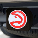Atlanta Hawks Black Metal Hitch Cover - 3D Color Emblem - Atlanta Hawks - Flyclothing LLC