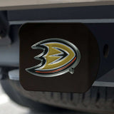 Anaheim Ducks Black Metal Hitch Cover - 3D Color Emblem - Anaheim Ducks - Flyclothing LLC