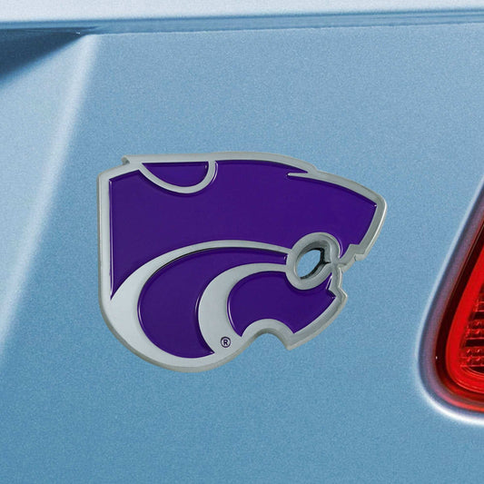 Kansas State Wildcats 3D Color Metal Emblem - Kansas State - Flyclothing LLC