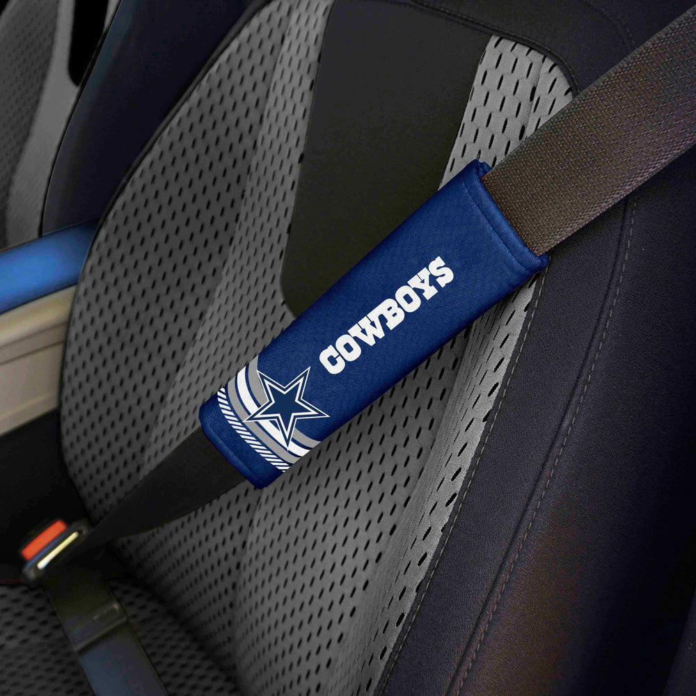 Dallas Cowboys Team Color Rally Seatbelt Pad - 2 Pieces - Dallas Cowboys - Flyclothing LLC