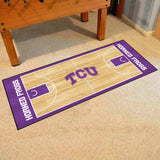 TCU Horned Frogs Court Runner Rug - 30in. x 72in. - TCU - Flyclothing LLC