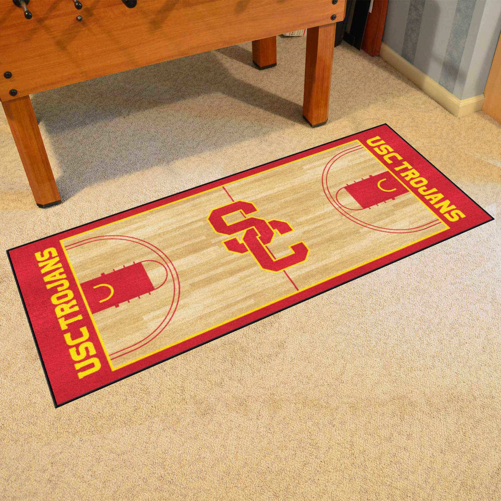 Southern California Trojans Court Runner Rug - 30in. x 72in. - Southern California - Flyclothing LLC