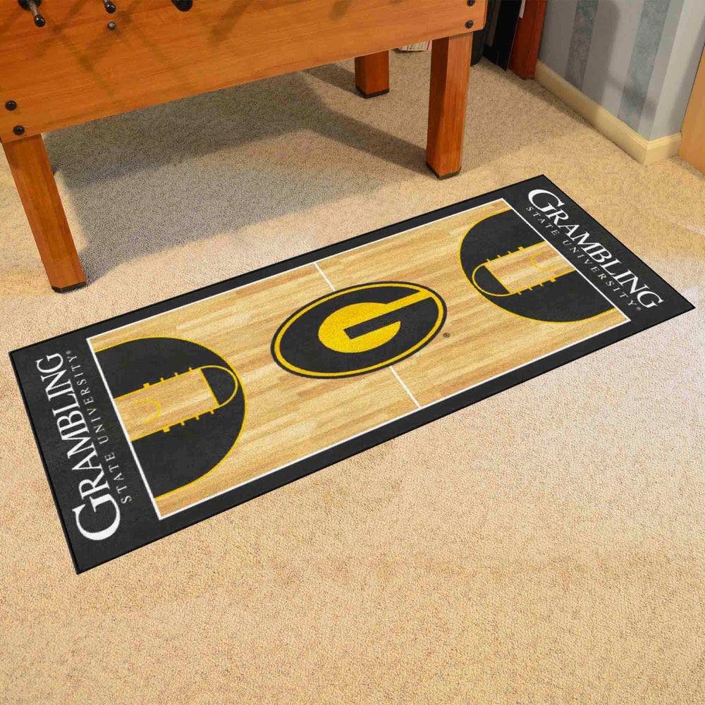 Grambling State Tigers Court Runner Rug - 30in. x 72in. - Grambling State - Flyclothing LLC