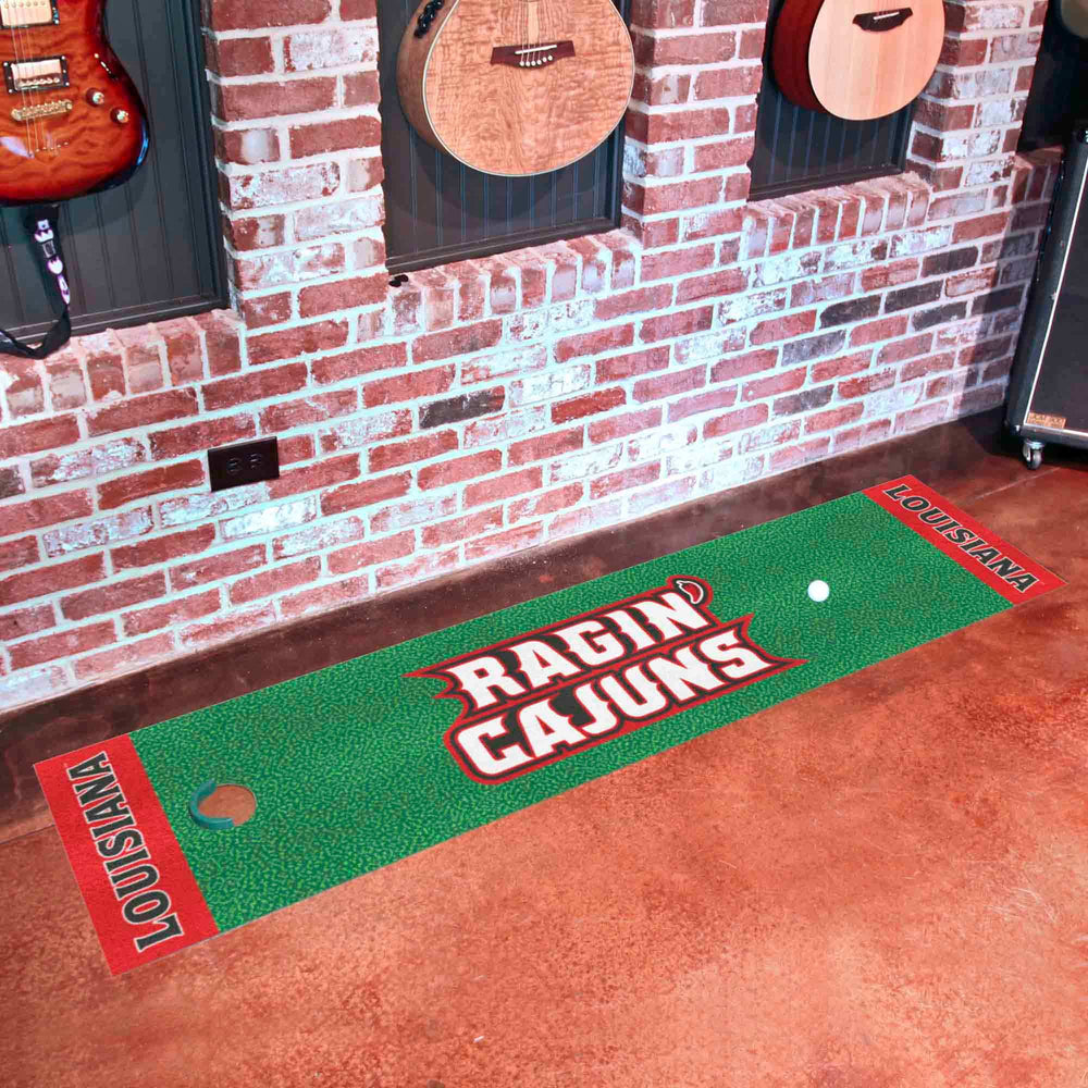 University of South Dakota Coyotes Putting Green Mat - 1.5ft. x 6ft. - University of South Dakota - Flyclothing LLC