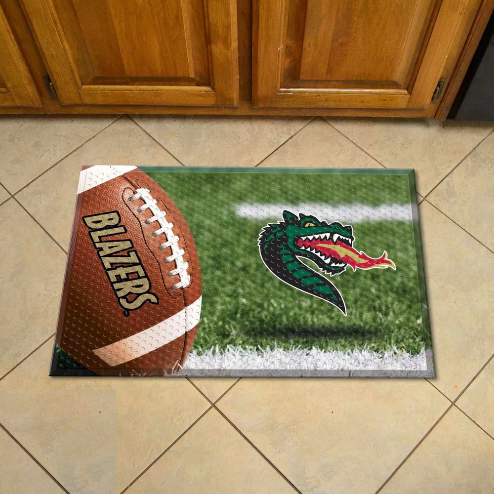 UAB Blazers Rubber Scraper Door Mat - UAB - Flyclothing LLC