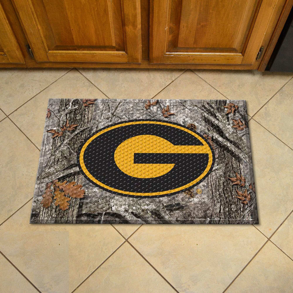 Grambling State Tigers Rubber Scraper Door Mat Camo - Grambling State - Flyclothing LLC