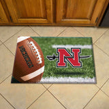 Nicholls State Colonels Rubber Scraper Door Mat - Nicholls State - Flyclothing LLC