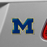 Michigan Wolverines Heavy Duty Aluminum Embossed Color Emblem (Blue) - Michigan - Flyclothing LLC