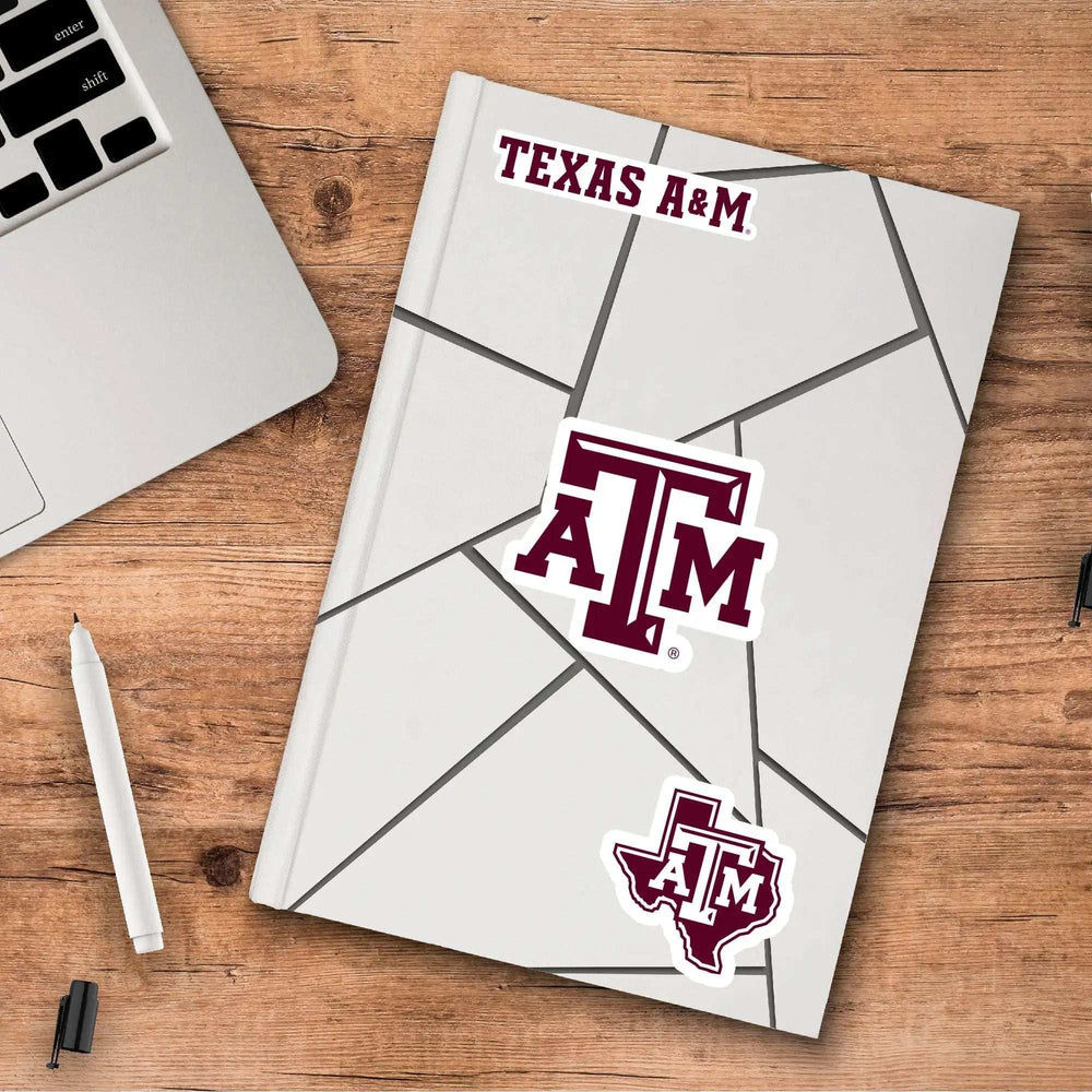 Texas A&M Aggies 3 Piece Decal Sticker Set - Texas A&M - Flyclothing LLC